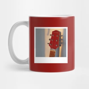 photo of an acoustic guitar Mug